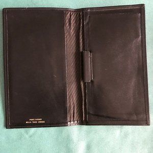 Prince Gardner Men's  Cowhide Black Wallet.